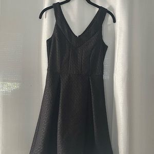 Charlotte Russo Structured Black Dress